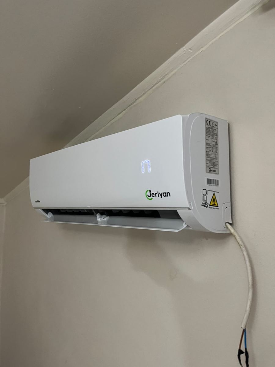 Jeriyan Split Klima - R32 DC inverter iç ünite montajı