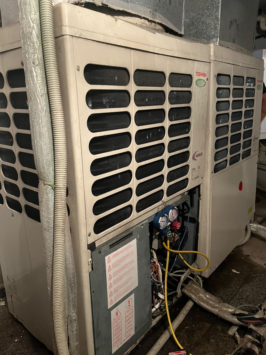 Toshiba VRF Sistem - Merkezi sistem gaz kontrolü